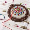 Wonderland Crafts Siuvinėjimo kryželiu rinkinys adatinės gamybai, dirbtinė oda, Zweigart