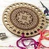 Wonderland Crafts Siuvinėjimo kryželiu rinkinys: siūlų organizatorius, dirbtinė oda 15x15