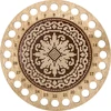 Wonderland Crafts Siuvinėjimo kryželiu rinkinys: siūlų organizatorius, dirbtinė oda 15x15
