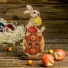 Wonderland Crafts Siuvinėjimo kryželiu rinkinys su Preciosa karoliukais, medinis pagrindas