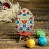 Wonderland Crafts Siuvinėjimo kryželiu rinkinys ant faneros – Velykinis kiaušinis dekorui