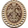 Wonderland Crafts Siuvinėjimo kryželiu rinkinys siūlų organizatoriui, dirbtinė oda
