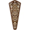 Wonderland Crafts Žirklių dėklo siuvinėjimo kryželiu rinkinys, dirbtinė oda, 10–13 cm
