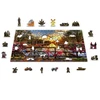 Wooden city Medinė dėlionė „Amsterdamo dviračiai“ 300 detalių, unikalios formos L