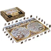 Wooden city Medinė dėlionė „Nova Terrarum“ žemėlapis 750 detalių, dvipusės figūrėlės
