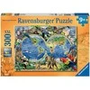 Ravensburger Dėlionė 300 vnt. - Laukinės gamtos pasaulis