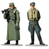 WWII vokiečių kulkosvaidininko ir piloto figūrėlės Tamiya 1/35 89641