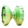 YoYoFactory Spotlight Ultra aliuminis yoyo – nereaguojantis, pažengusiems, Hunter Feuerstein parašas – geltona/žalia/juoda