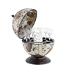 Zoffoli Prabangus stalinis gaublys-baras Ivory 33 cm, rankų darbo, Italija