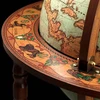 Zoffoli Rankų darbo gaublys-baras 50 cm, 98 cm – XVI a. žemėlapis, Italija