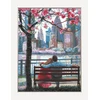 Riolis Kryželiu siuvinėjimo rinkinys - Aine kolekcija „Blooming New York“ 30x40 cm SRA1015