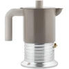 Alessi Vite PM01/3 WG Moka pot, 3 cups - Warm Pilkas