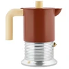 Alessi Vite PM01/6 BR Moka pot, 6 cups - Brown