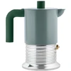 Alessi Vite PM01/6 GR Moka pot, 6 cups - Sage Žalias