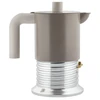 Alessi Vite PM01/6 WG Moka pot, 6 cups - Warm Pilkas