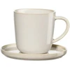 Asa Selection Coppa Tofu Espresso Cup with a Saucer, 80 ml