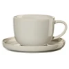 Asa Selection Coppa Tofu Tea Cup with a Saucer, 200 ml