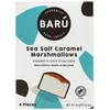 BARU Sea Salt Caramel Marshmallows Dipped in Dark Chocolate, 4 pcs.