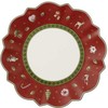Bread plate Villeroy & Boch Toy's Delight Raudona, 17.9 cm