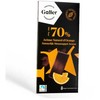 Chocolate tablet Galler Dark Oranžinis, 80 g