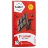 Dark chocolate tablet with praline filling Galler Noir Praline, 180 g