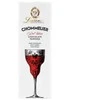 Dark chocolate with dried sour cherries and rose petals Laurence Chommelier Raudona Wine, 100 g