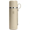 Gertuvė Hydro Flask Hydroflask Hot Flask & Cup Oat Thermal Bottle with a Cup, 828 ml