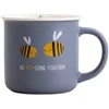 Homla ANNBEE Navy Mėlyna Mug, 350 ml
