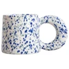 Homla MORNE Spotted Mėlyna Mug, 300 ml