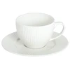 Homla SIENNA Baltas Cup with a Saucer, 240 ml