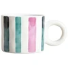 Homla TERNA Coloured Stripes Mug, 350 ml