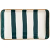 Homla TORRIT Žalias Stripes Plate, 19 x 12 cm