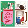 Hot chocolate gift set MoMe Choc-o-lait Original XMAS (4 sticks + mug)