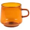 Latte glass with a handle CHiATO, 320 ml – ruda