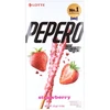 Pepero Strawberry cookie sticks, 32 g