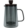Salt&Pepper S P Collection Luma Pilkas Coffee Pot with Glass Filter and Lid, 350 ml
