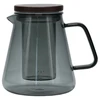 Salt&Pepper S P Collection Luma Pilkas Teapot with Glass Filter and Lid, 930 ml