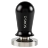 SORSO Barista dynamometric tamper, stainless steel, with an aliuminio handle, 58 mm – Juodas