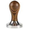 SORSO Barista tamper, stainless steel, with a wooden handle, 58 mm – Brown