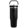 Stanley IceFlow™ Flip Straw Juodas 2.0 Insulated Tumbler, 0.89L