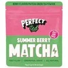 Strawberry-flavoured matcha žalias tea PerfectTed, 75 g