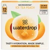 Waterdrop Microdrink Ice Tea Peach Drink Cubes with Real Tea, 12 pcs.