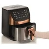 4628 Ariete Airy Fryer Metal/Gold 7L karšto oro gruzdintuvė