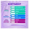 Always Daily Protect Ypač Ilgi Kvapo Užrakinimas Higieniniai Įklotai, 54 vnt.