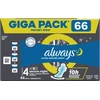 Always Ultra Secure Night Size 4 Higieniniai Paketai su Sparneliais, 66 vnt.