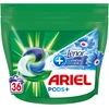 Ariel All-in-1 PODs +Touch of Fresh Air Lenor Skalbimo Kapsulės, 36 Skalb