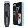 Braun | Body Groomer | BG3340 | Cordless and corded | Juodas/Pilkas