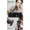 Braun | Shaver | 51-R1200s | Operating time (max) 50 min | Wet &amp; Dry | Juodas/Raudona