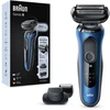 Braun | Shaver | 61-B1500s | Operating time (max) 50 min | Wet &amp; Dry | Mėlyna/Juodas