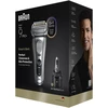 Braun 9667CC Barzdaskutė Series 9 PRO+ Clean&amp;Charge / sidabrinis